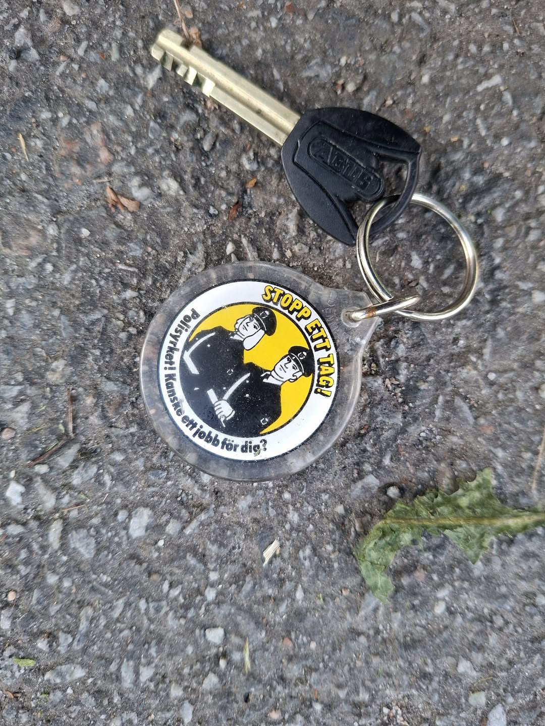 Found keys