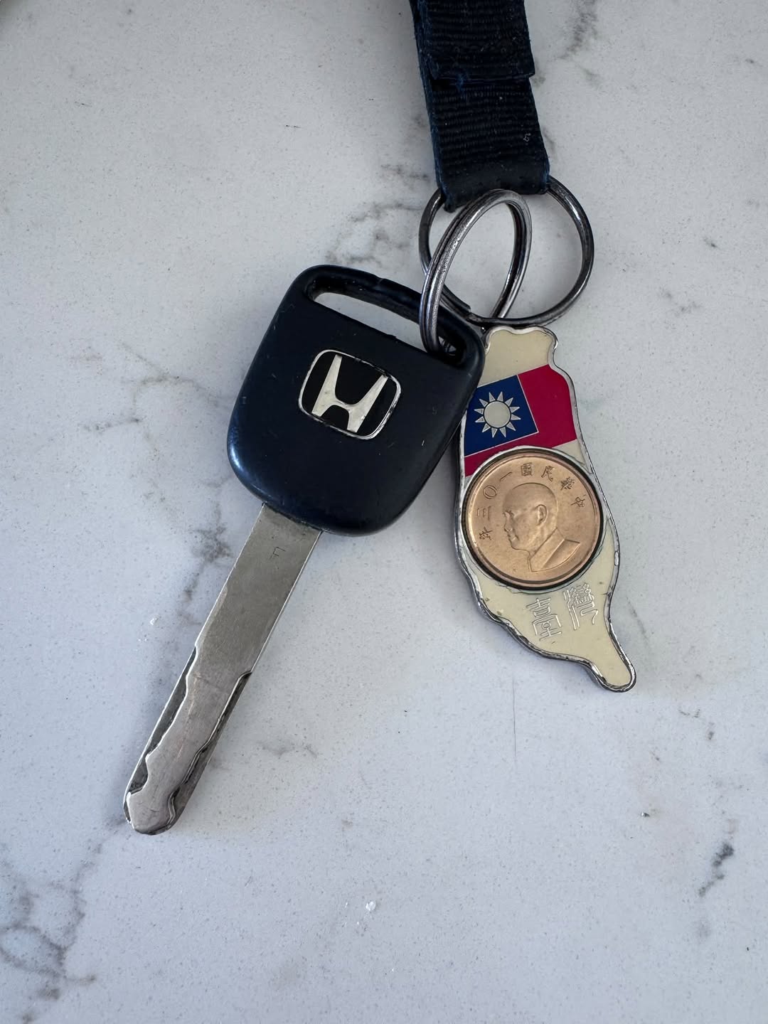 Found keys