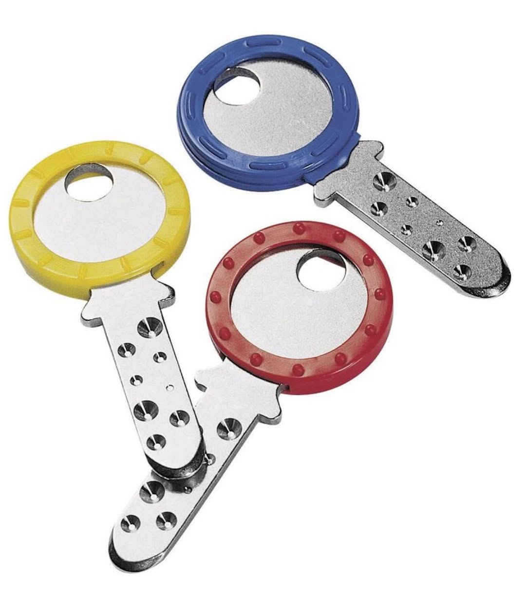 Found keys
