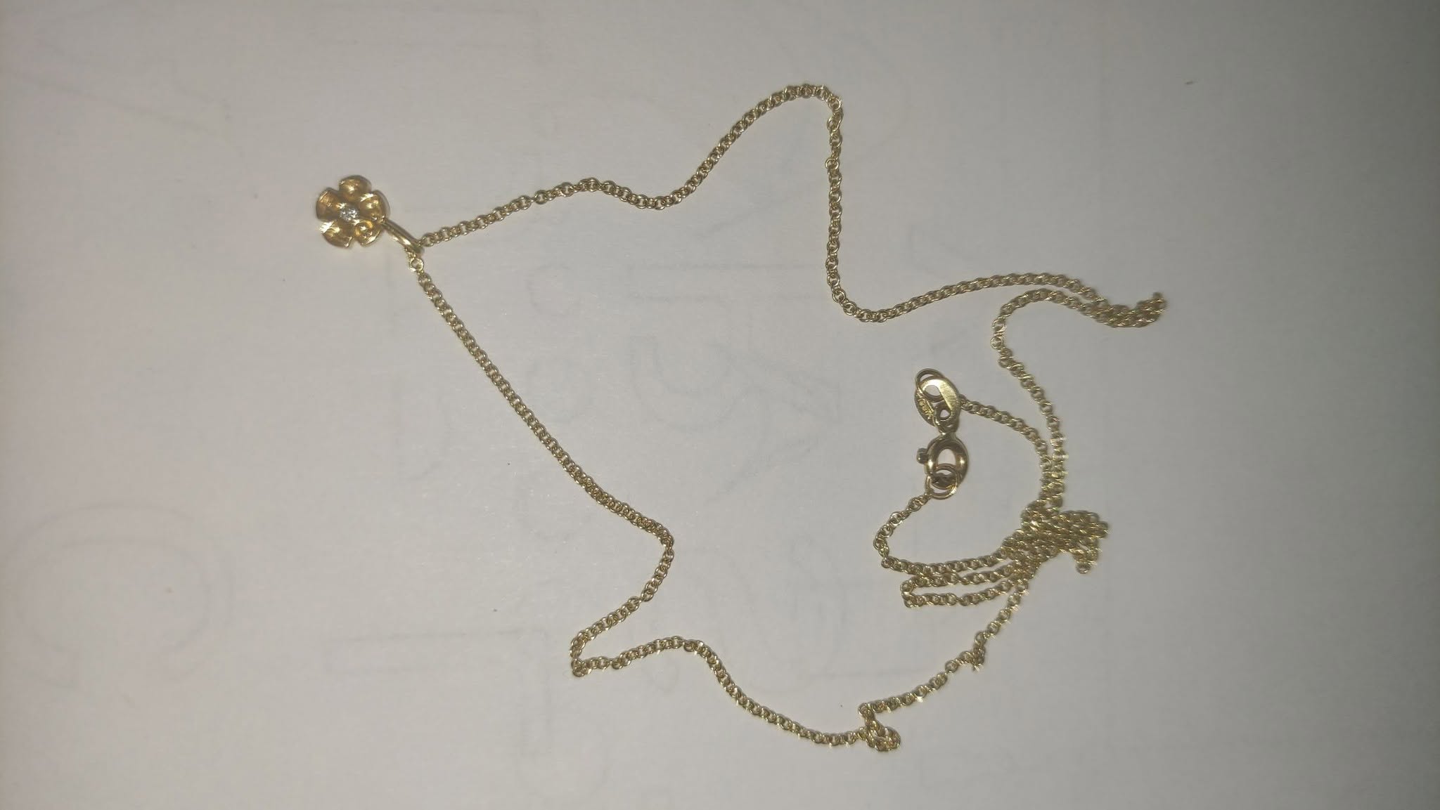 Found necklace