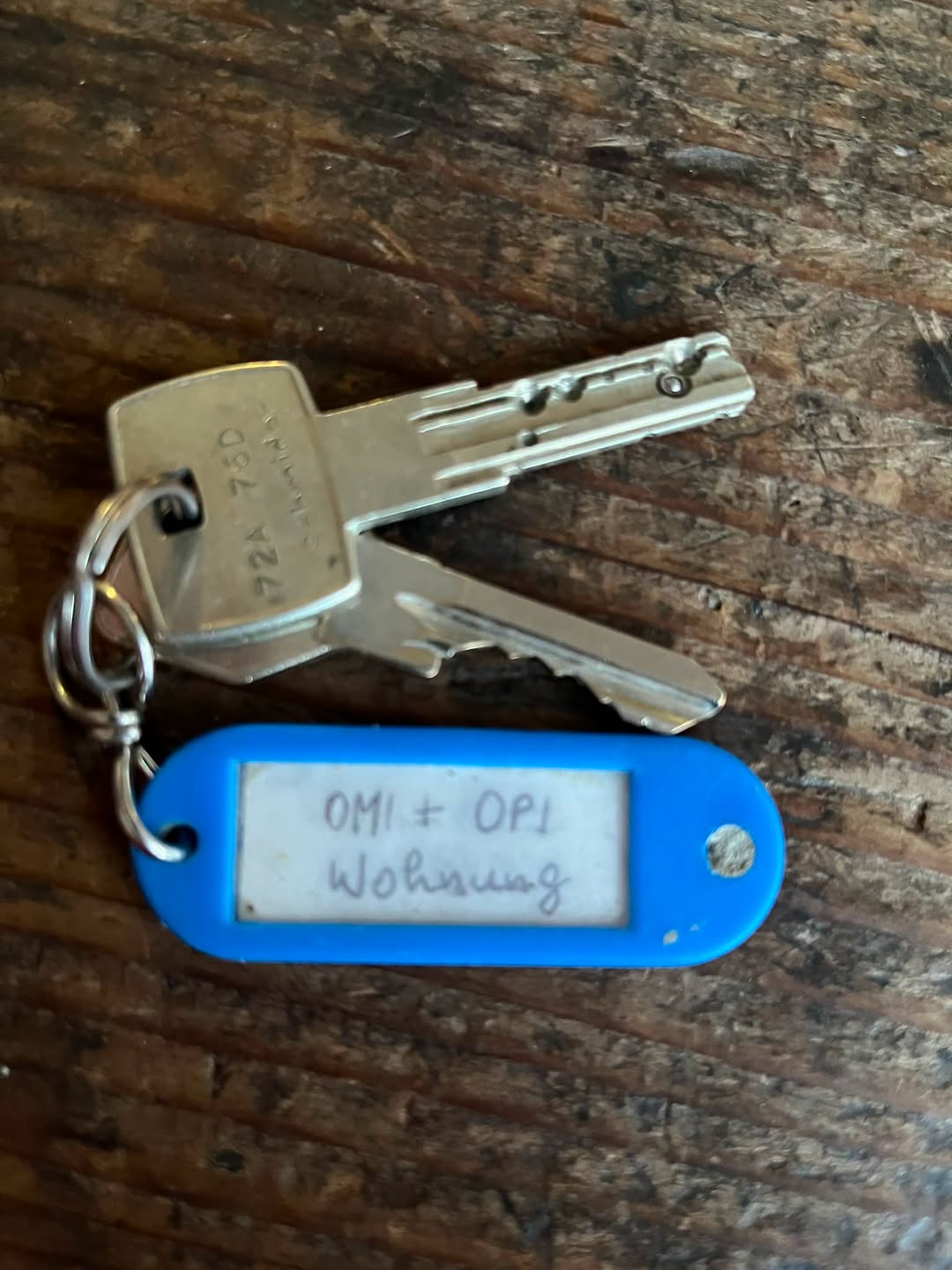 Found keys
