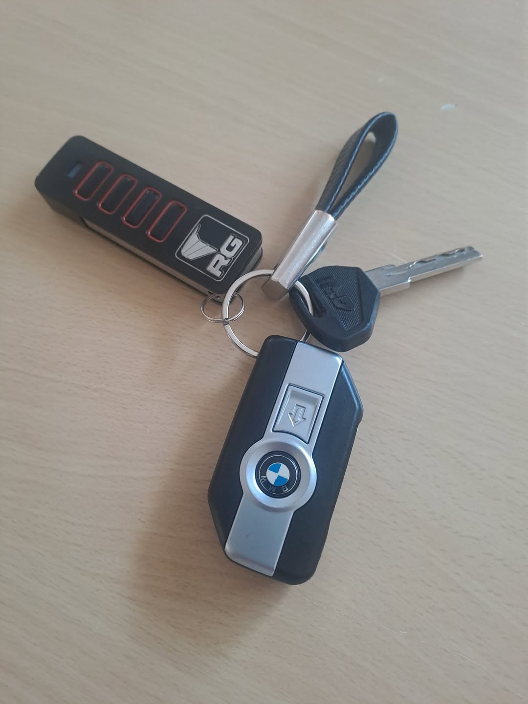 Found keys