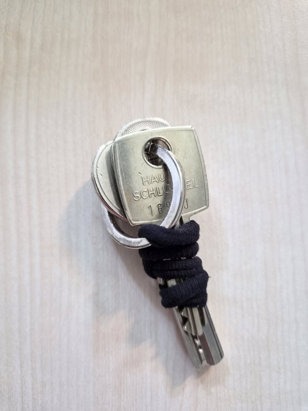 Found keys