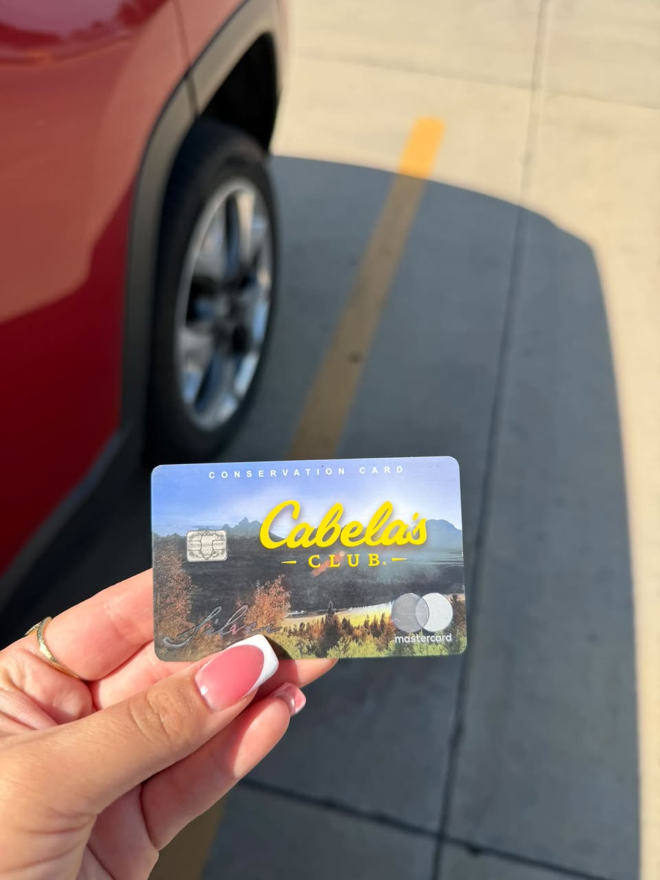 Found card