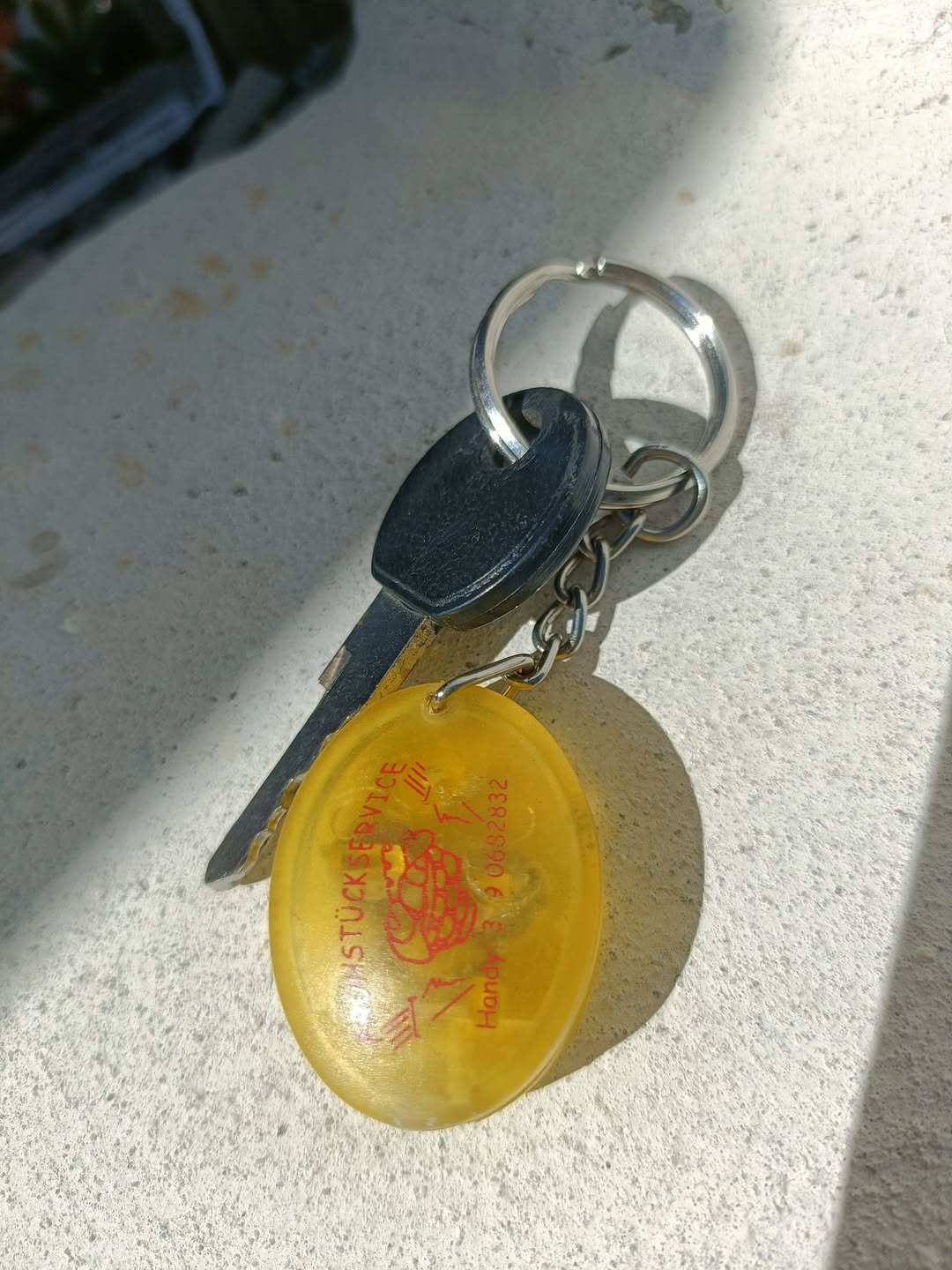 Found keys