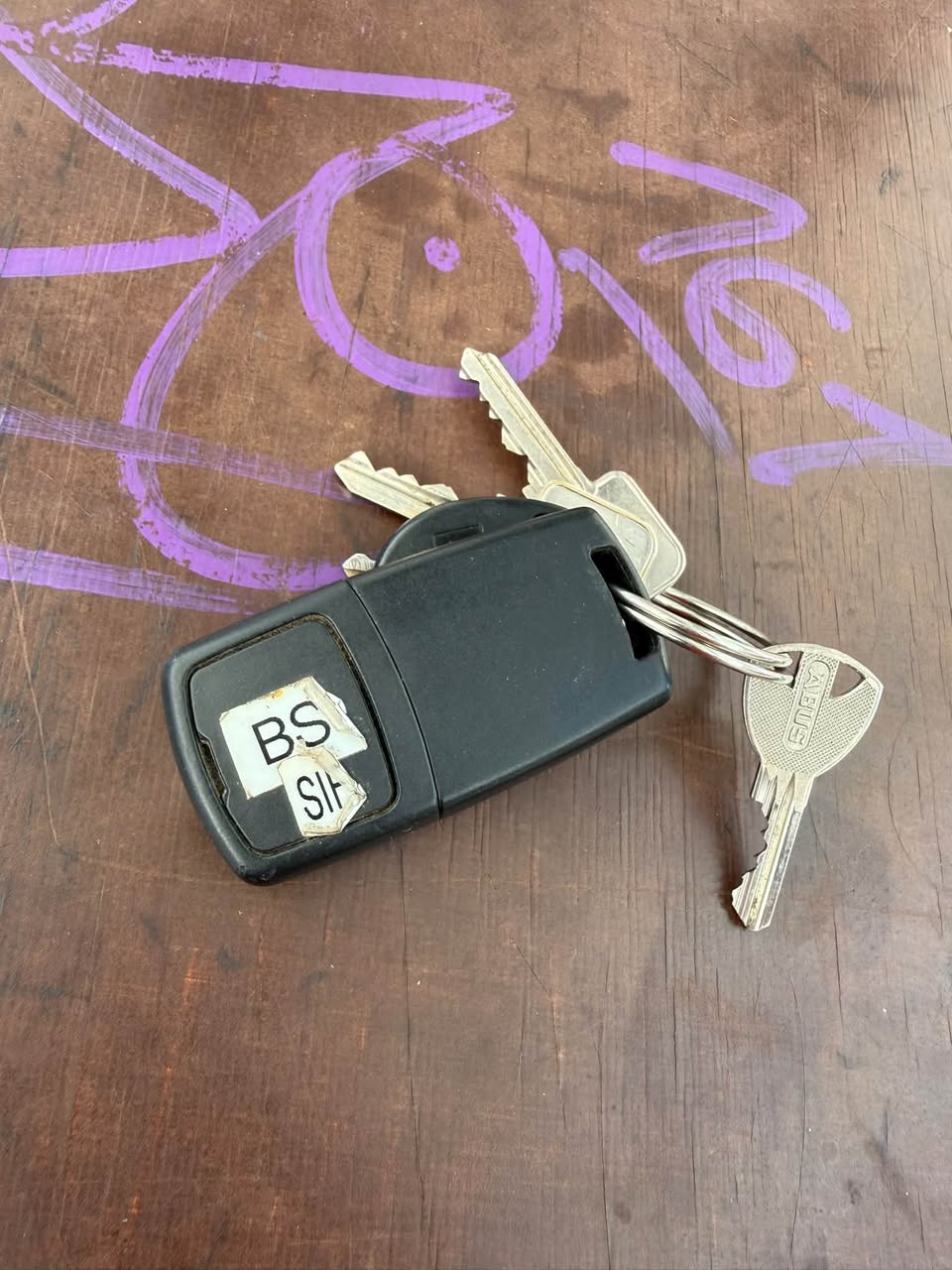 Found keys