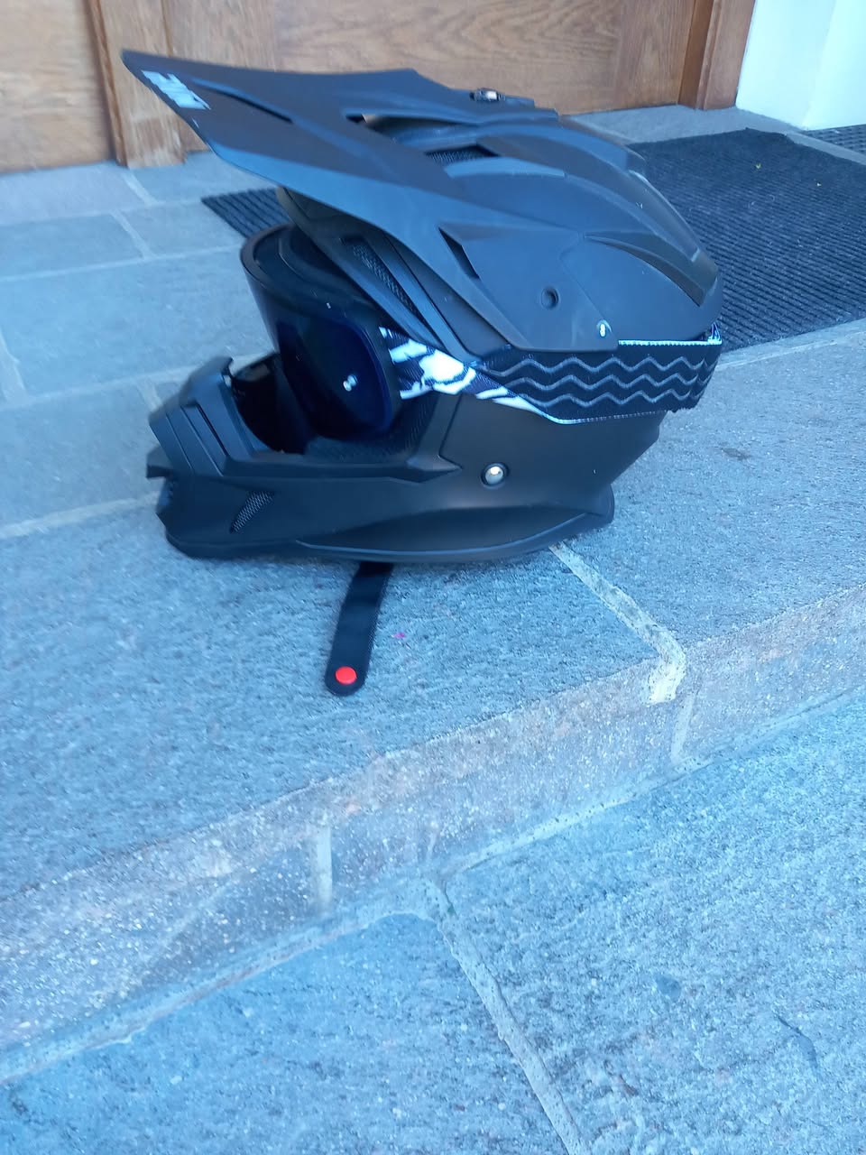 Found helmet