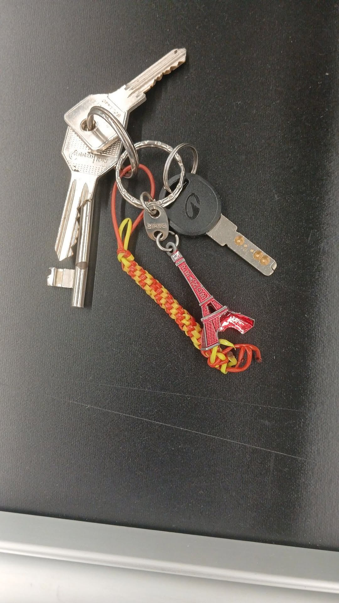 Found keys
