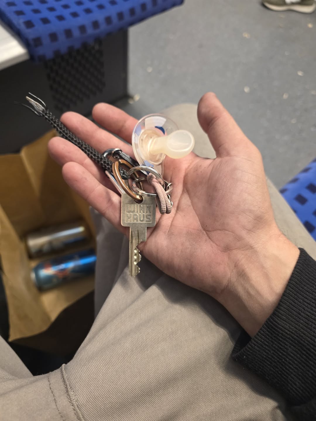 Found keys