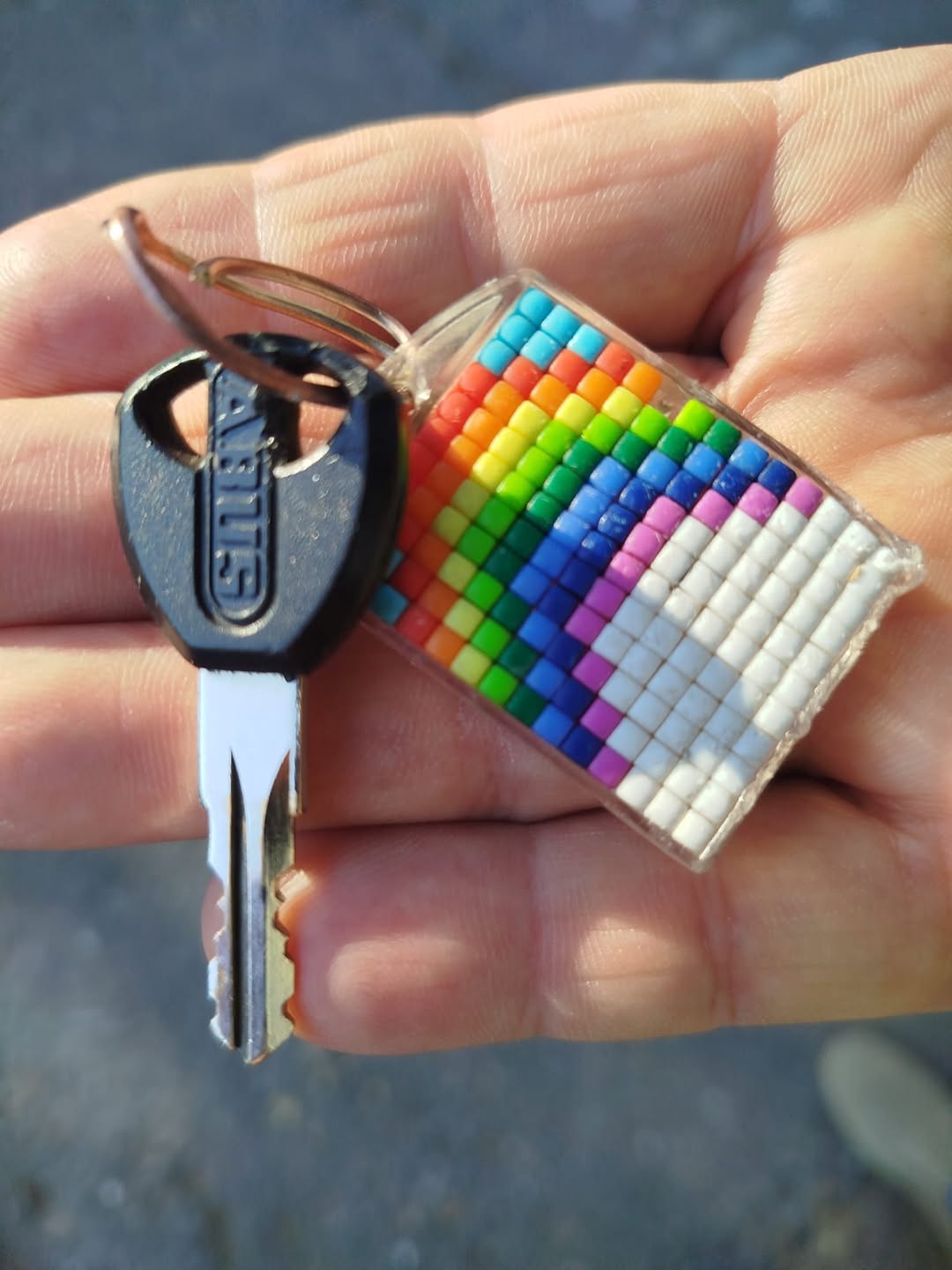 Found keys
