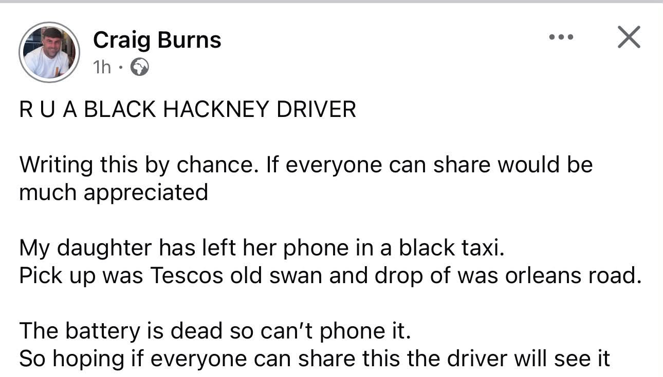 Lost Phone in Liverpool