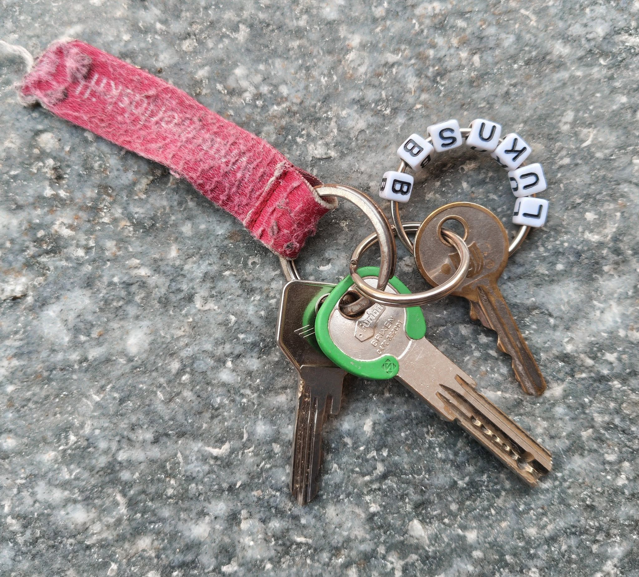 Found keys