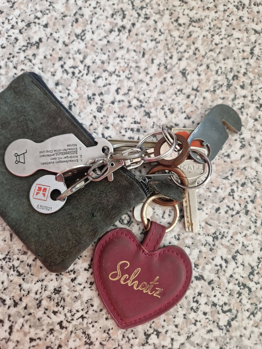 Found keys