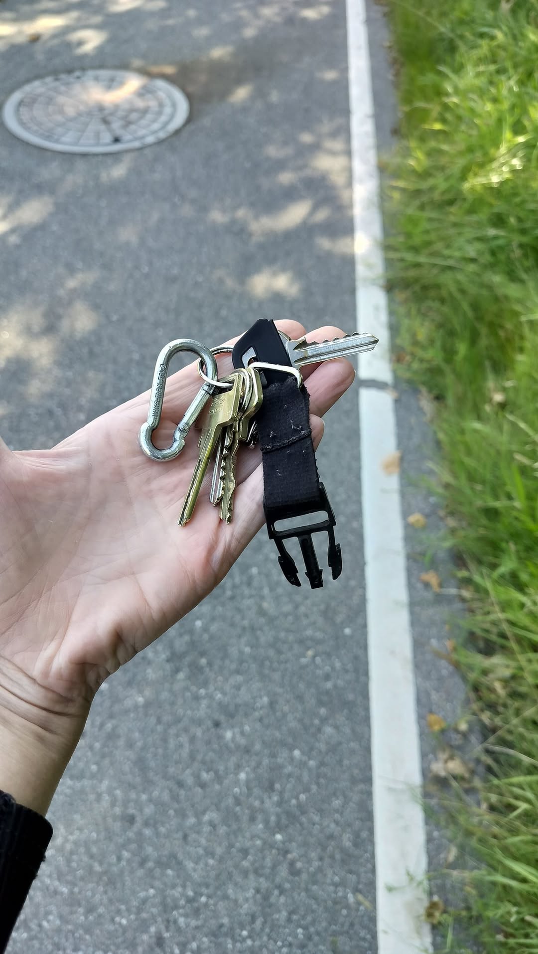 Found keys