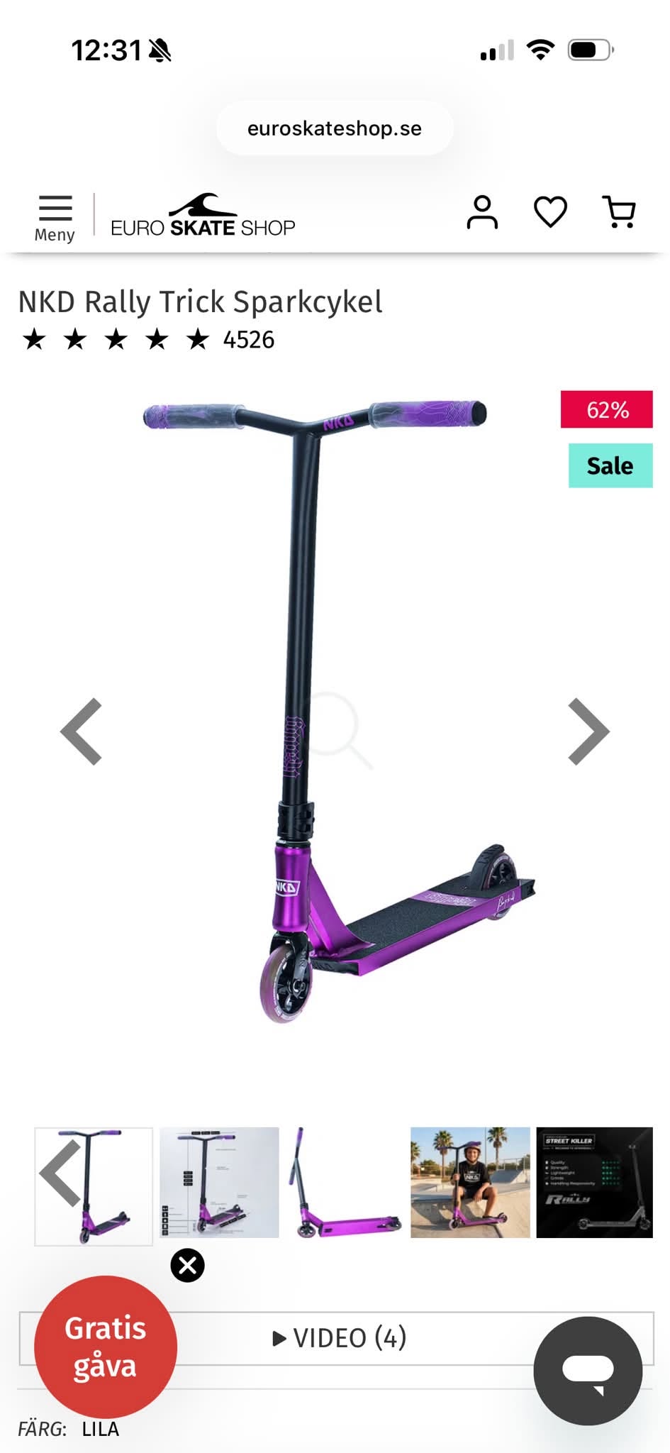 Lost Scooter in NorrtäLje