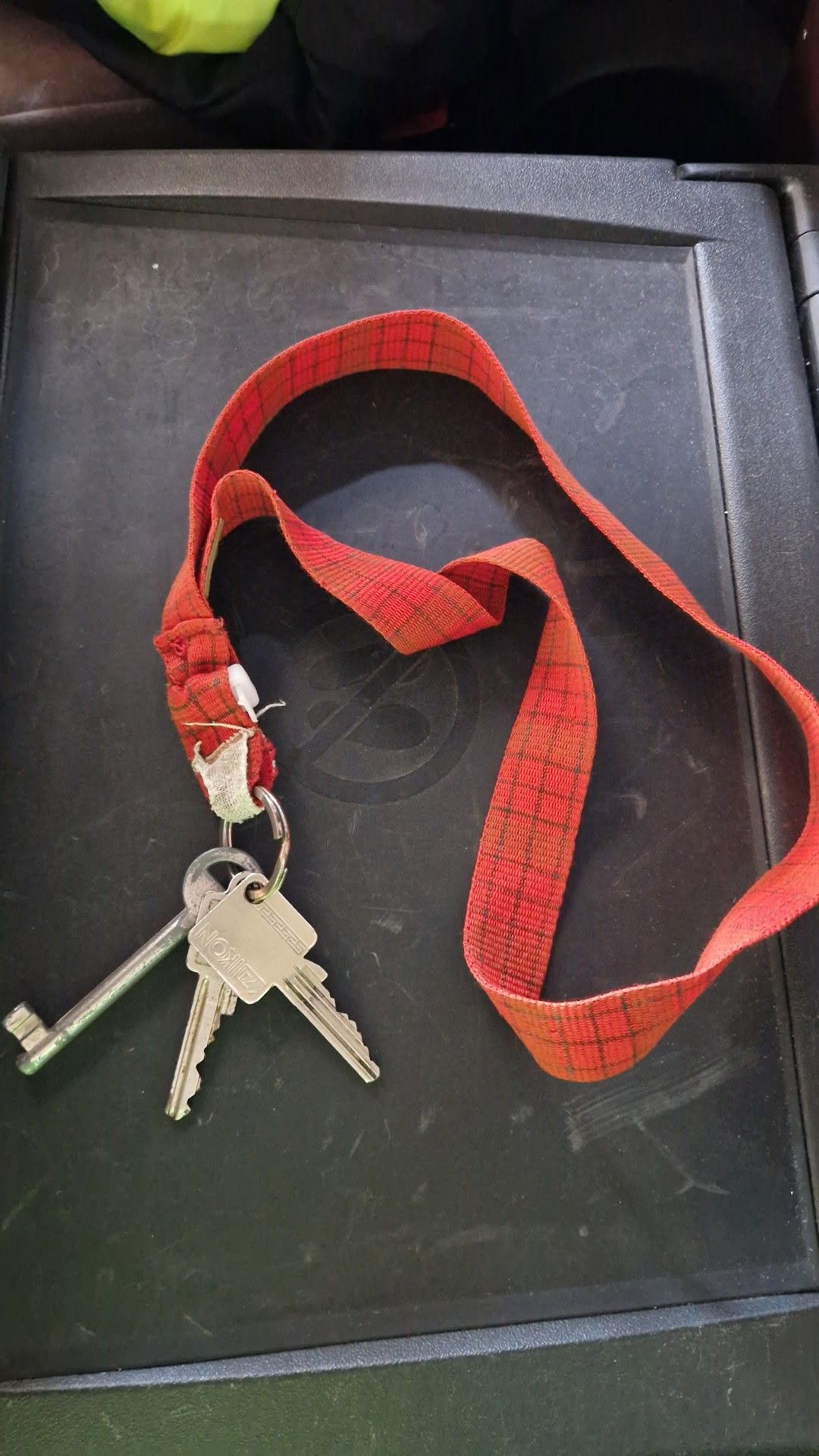 Found keys