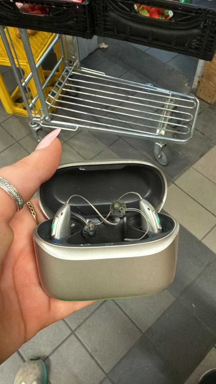 Found hearing aid