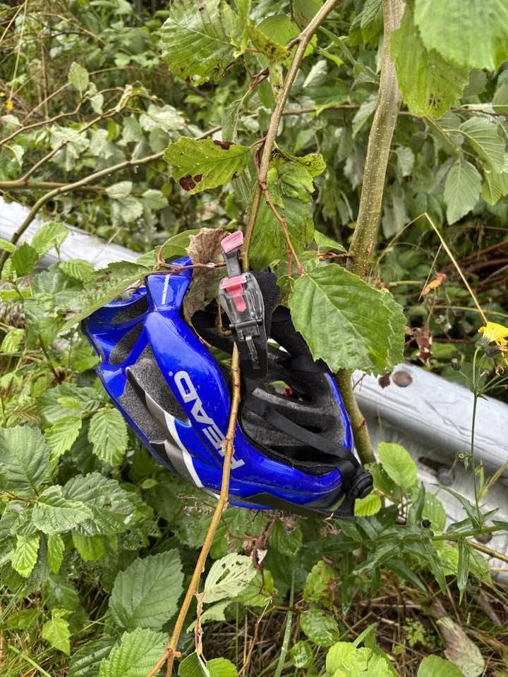 Found helmet
