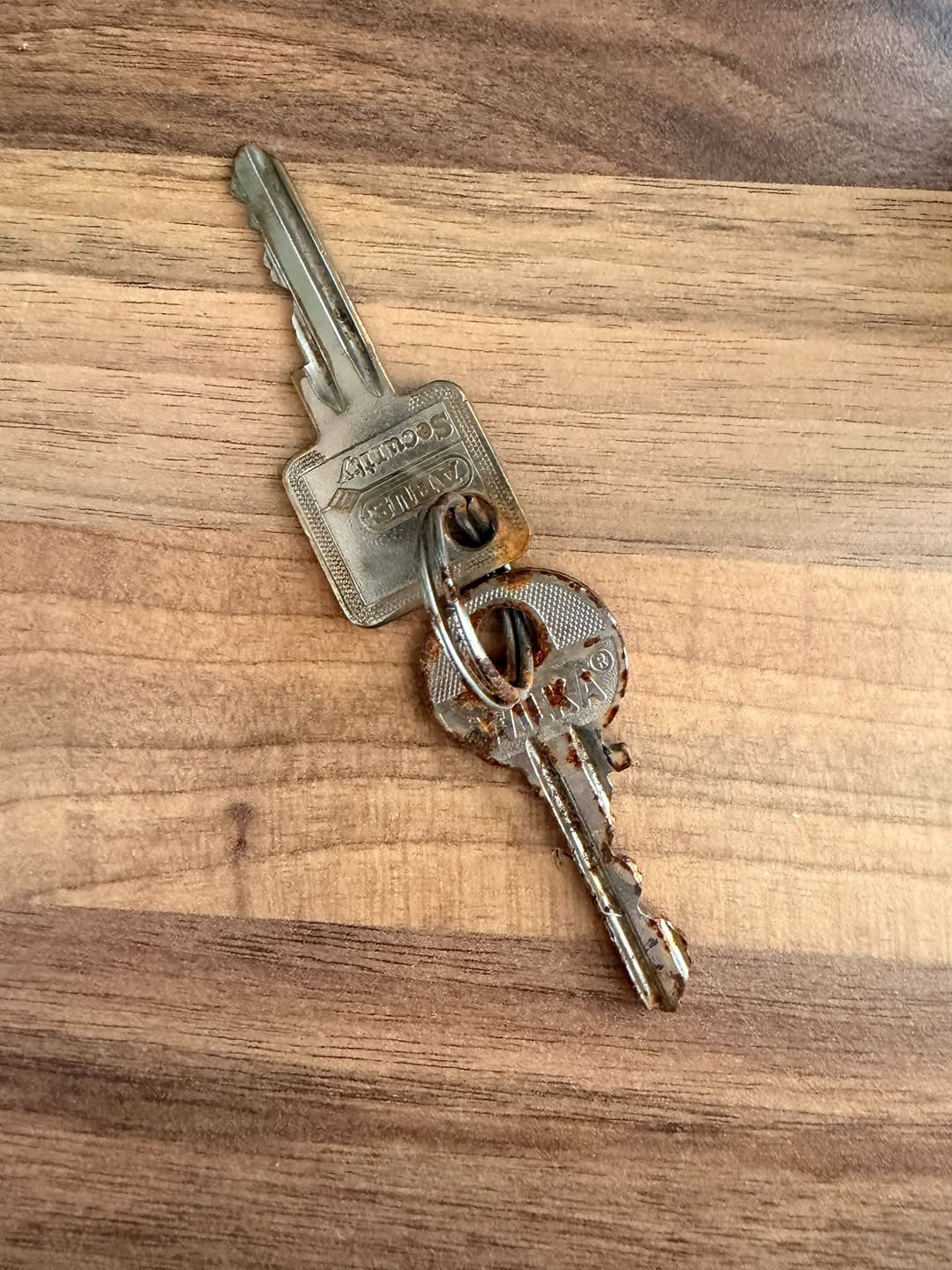 Found keys