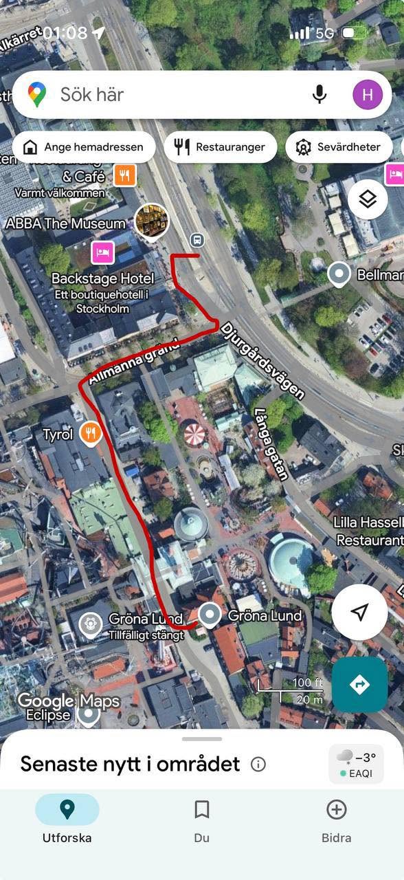 Lost Keys in Stockholm