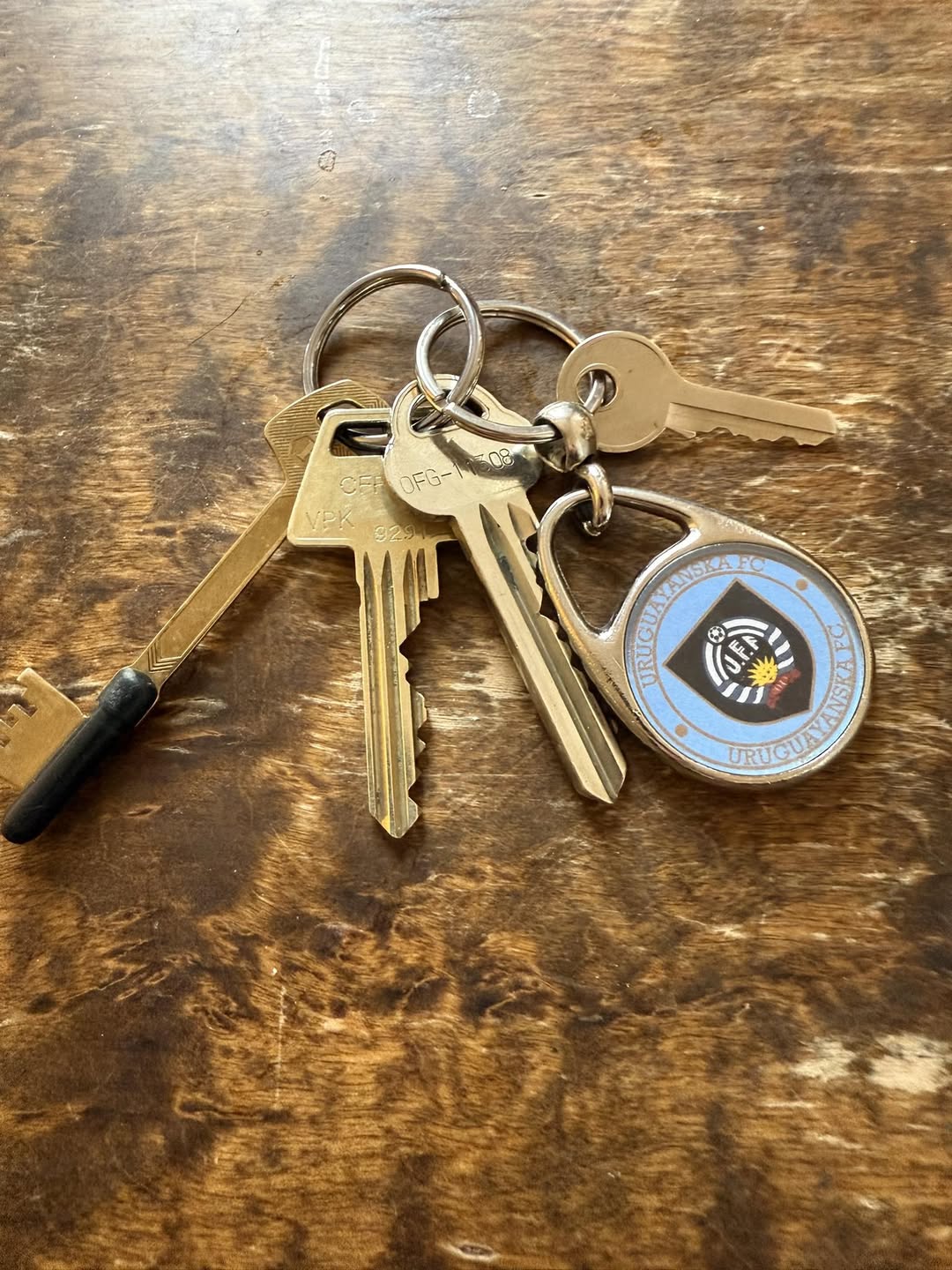 Found keys