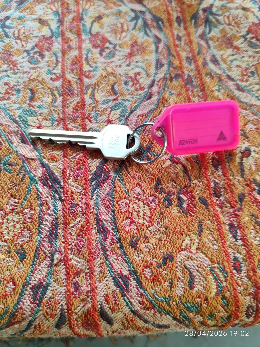 Found keys