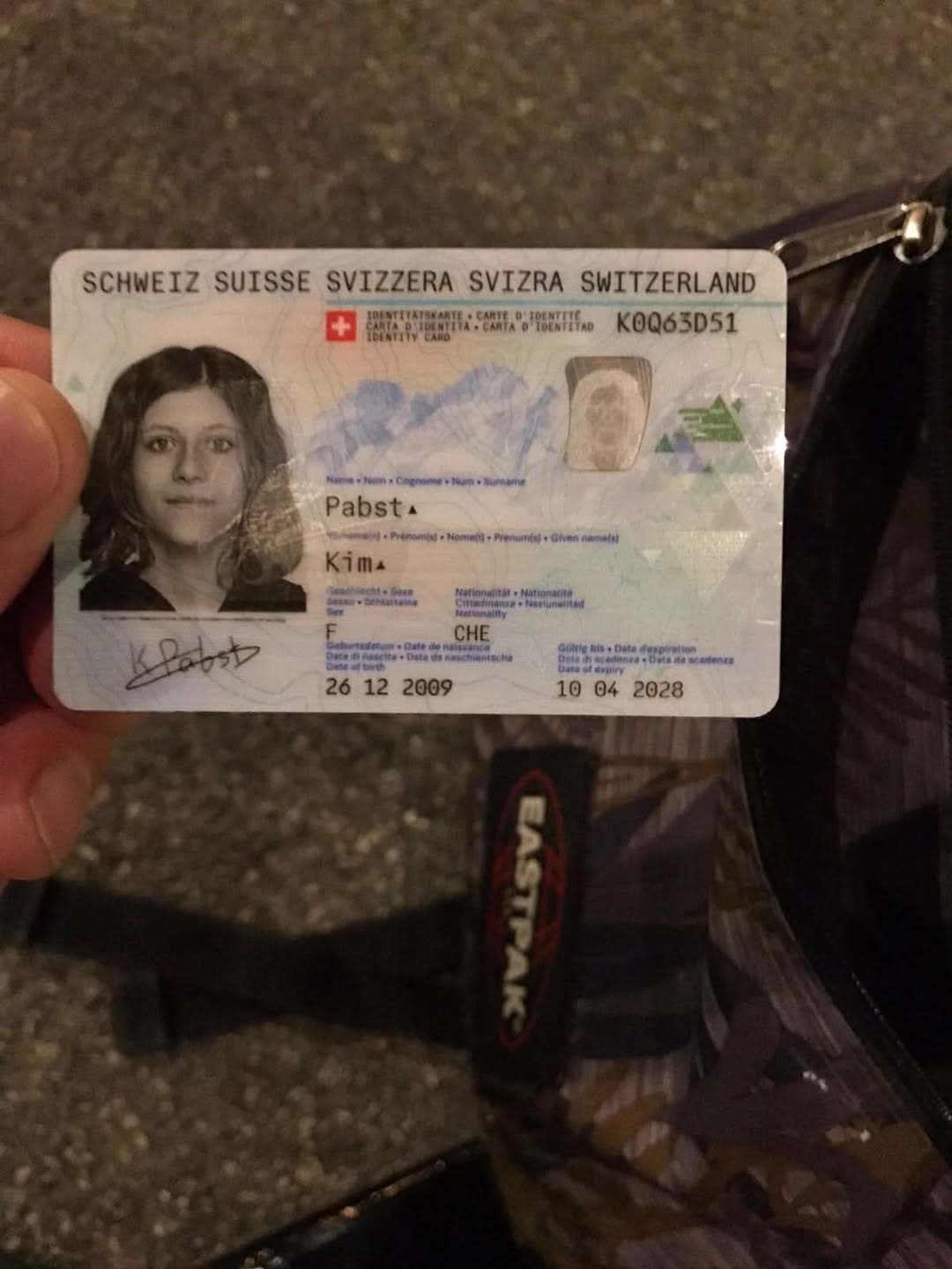 Found ID in Vevey