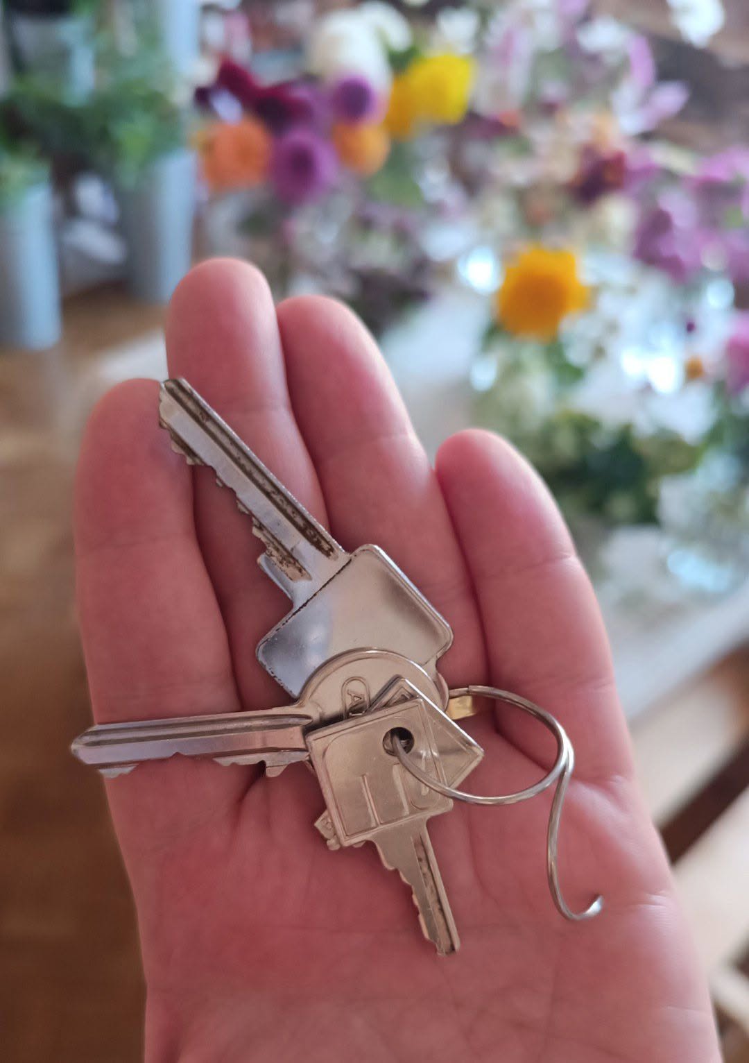 Found keys