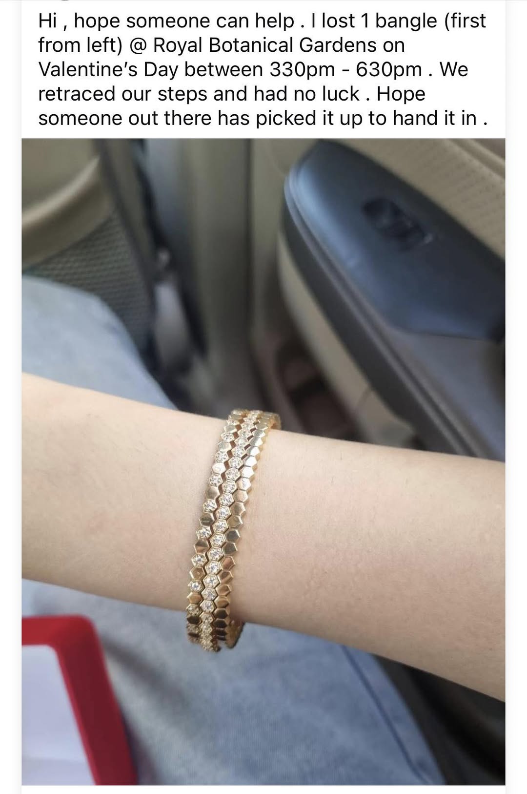 Lost bracelet