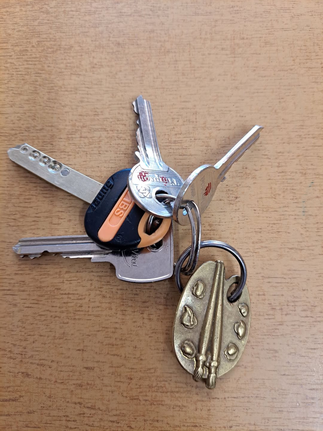 Found keys