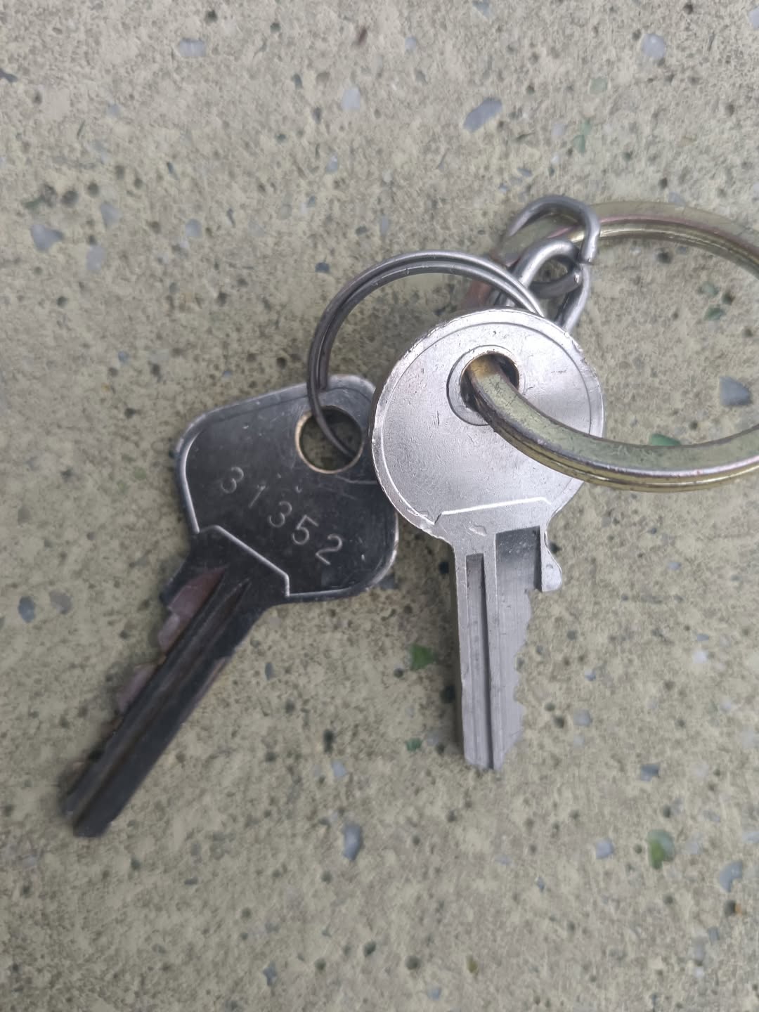 Found keys