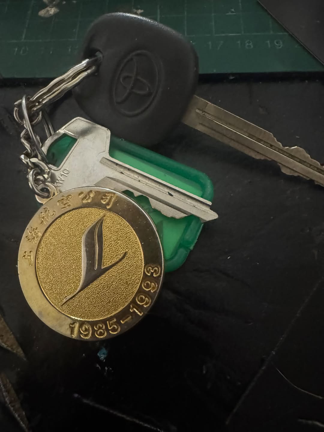 Found keys