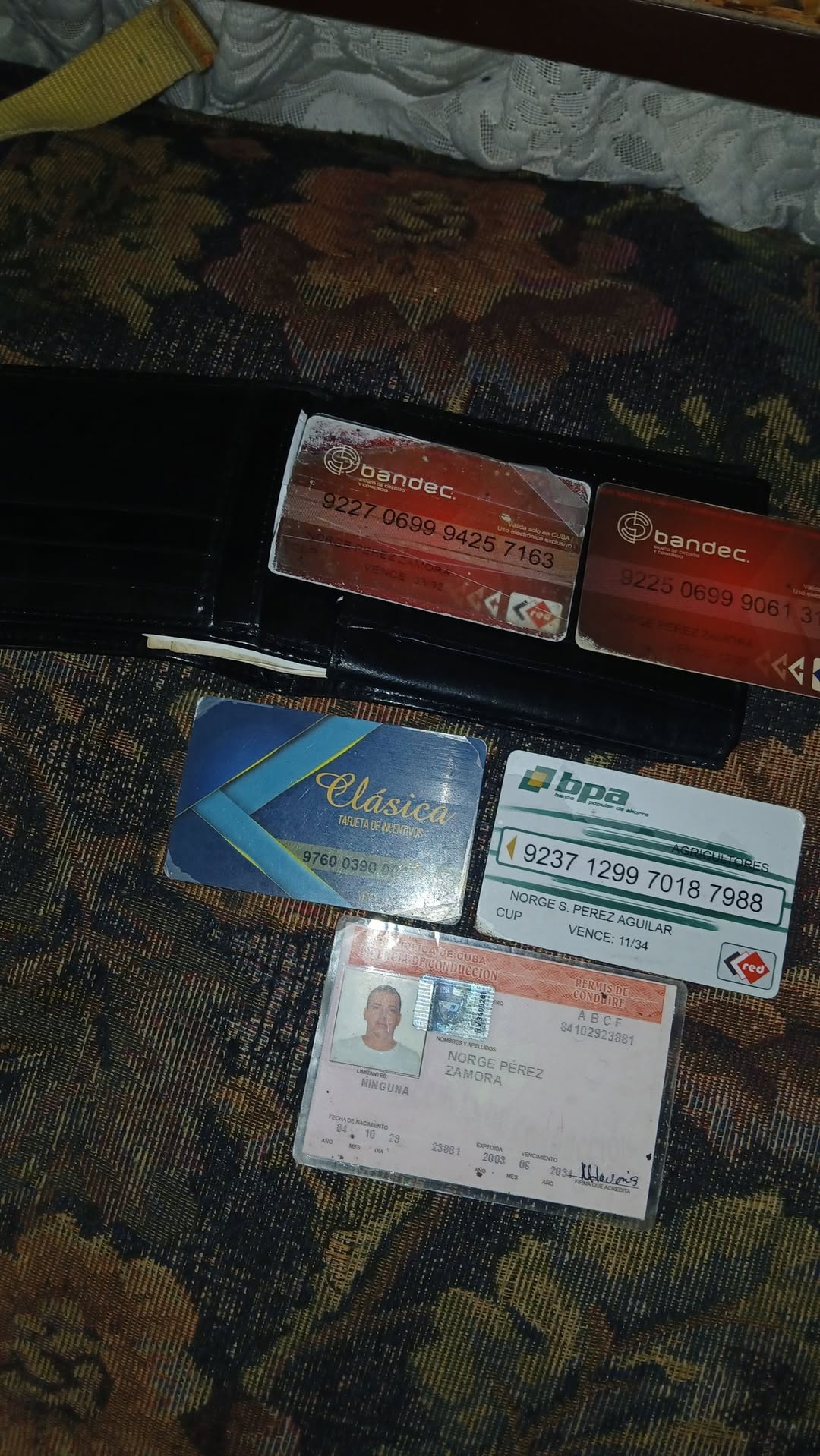 Found Wallet in Cuba