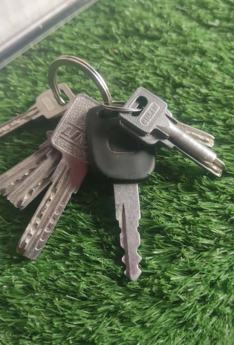 Found keys
