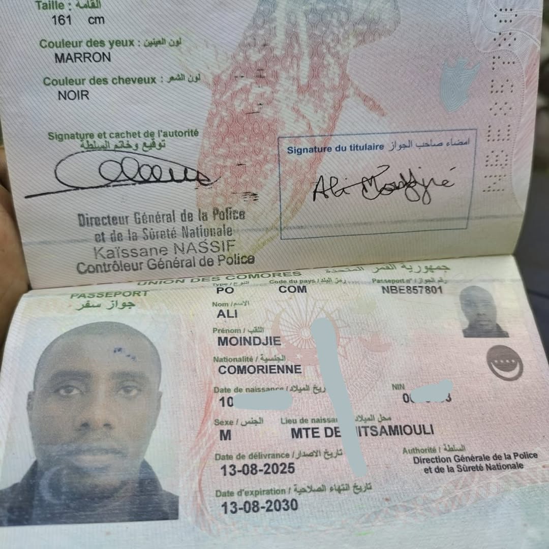 Lost passport