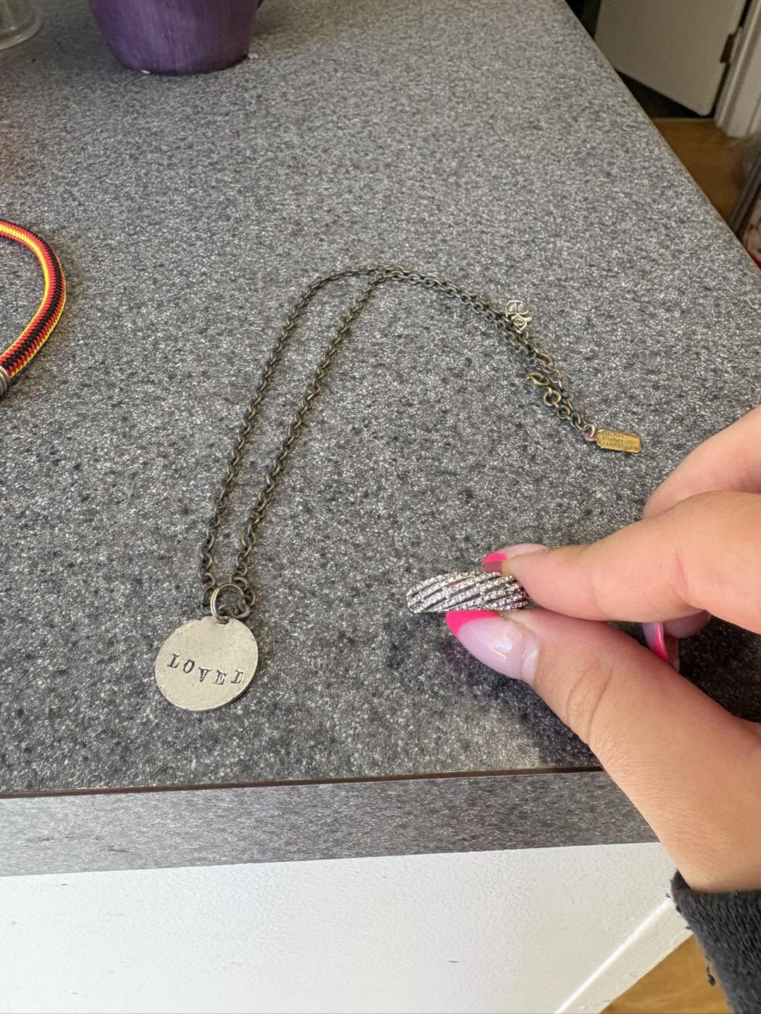 Found necklace