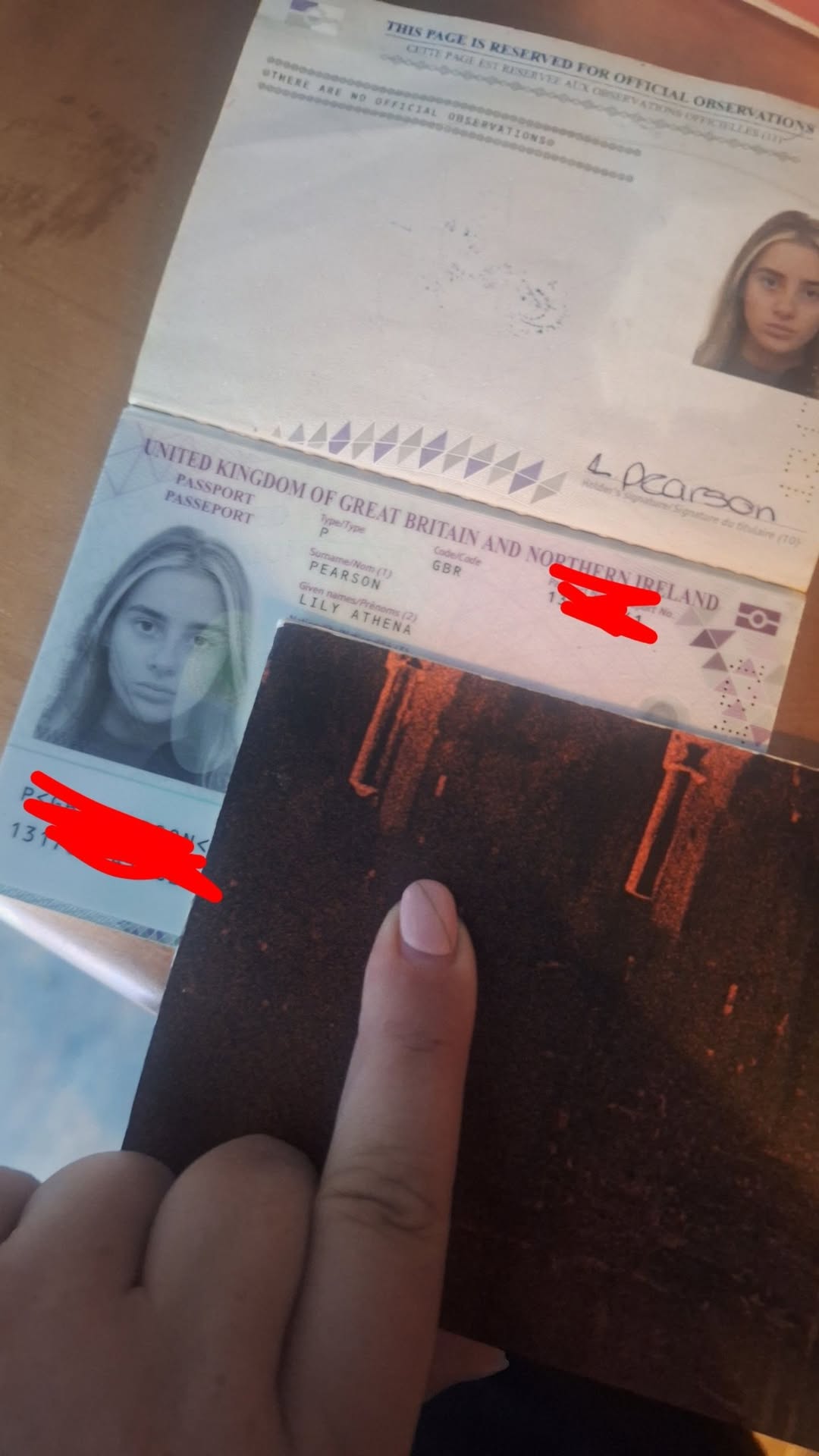 Found Passport in Owl Pub