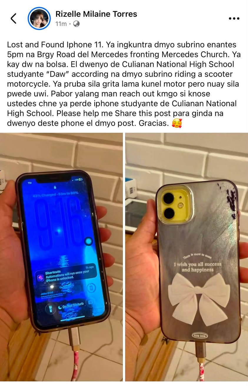 Found phone