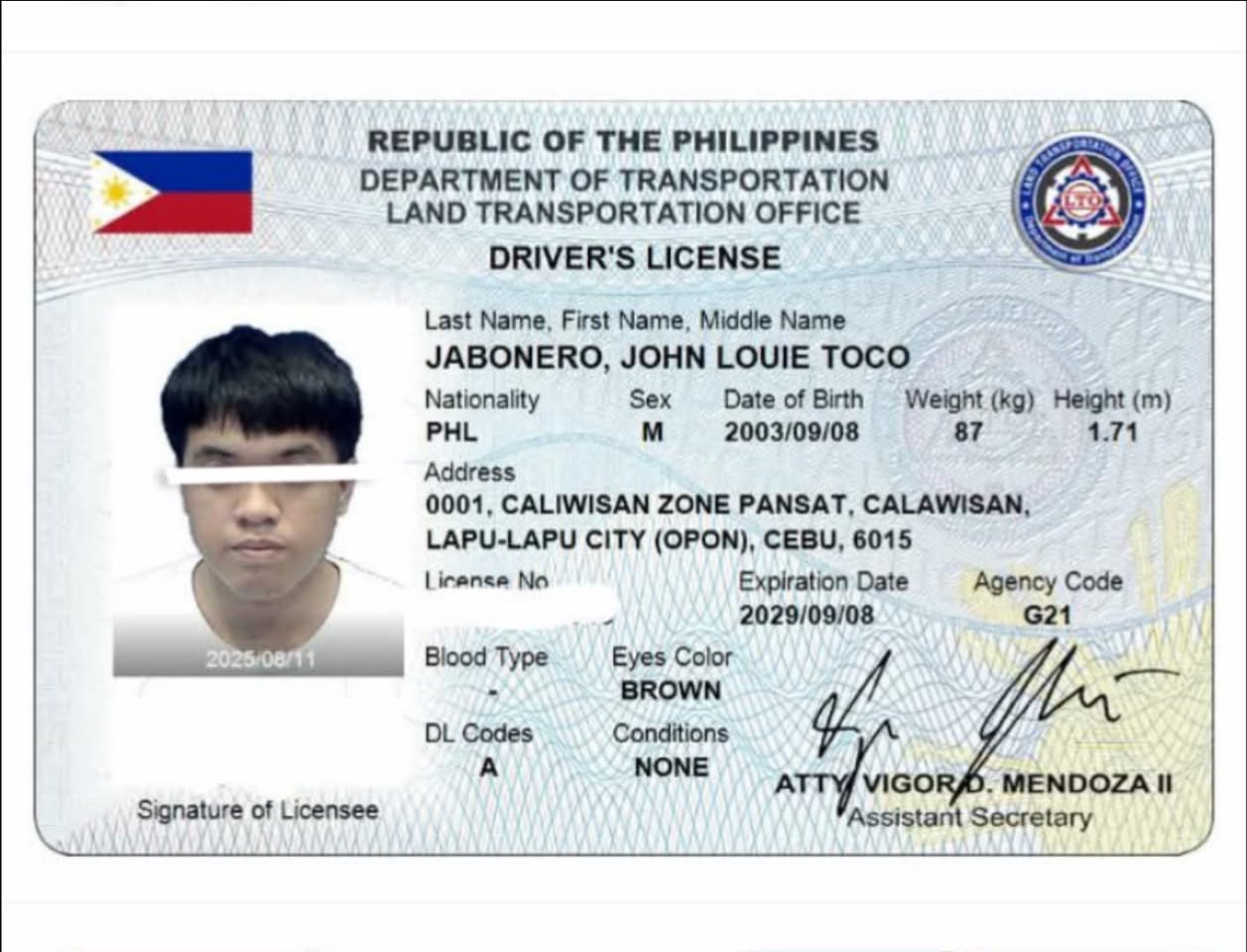 Lost Wallet in Lapu-Lapu City