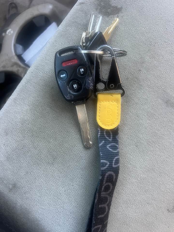 Found keys
