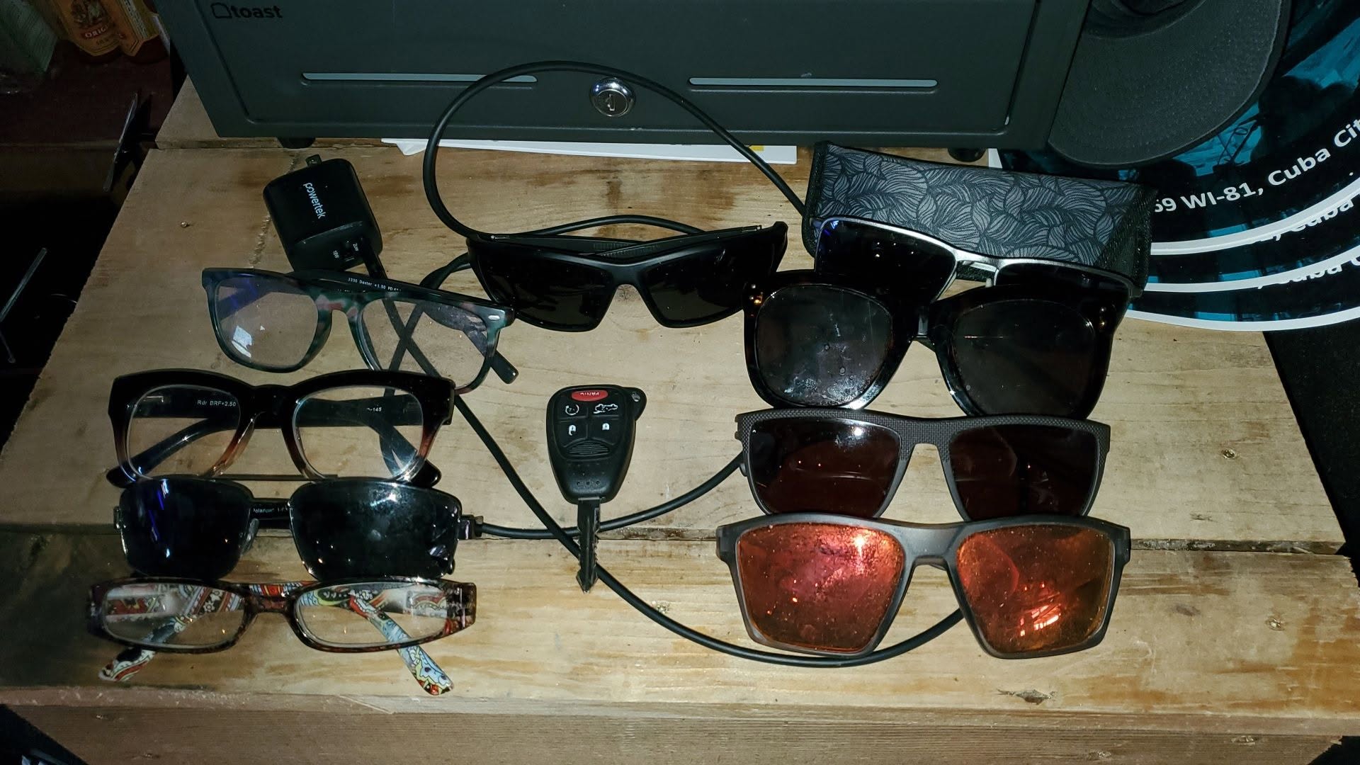 Found glasses