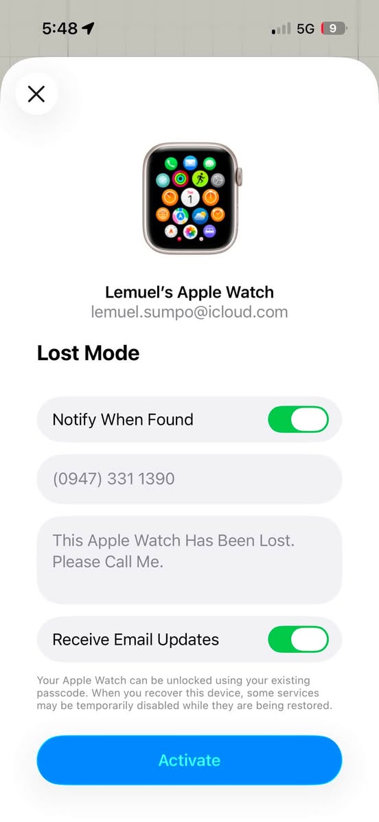 Lost Digital Device in Hermosa