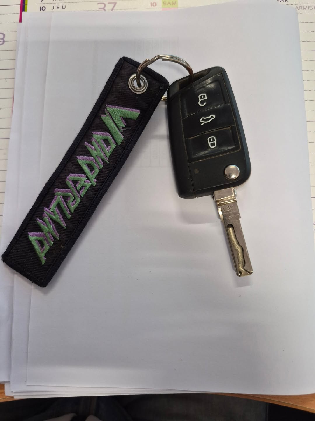 Found keys