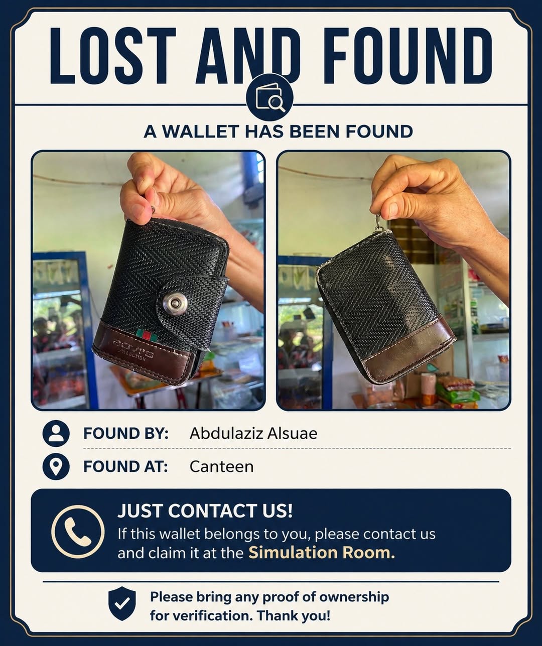 Found wallet