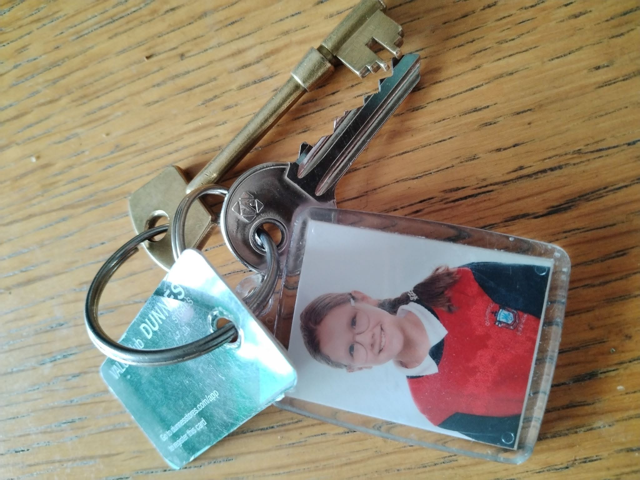 Found keys