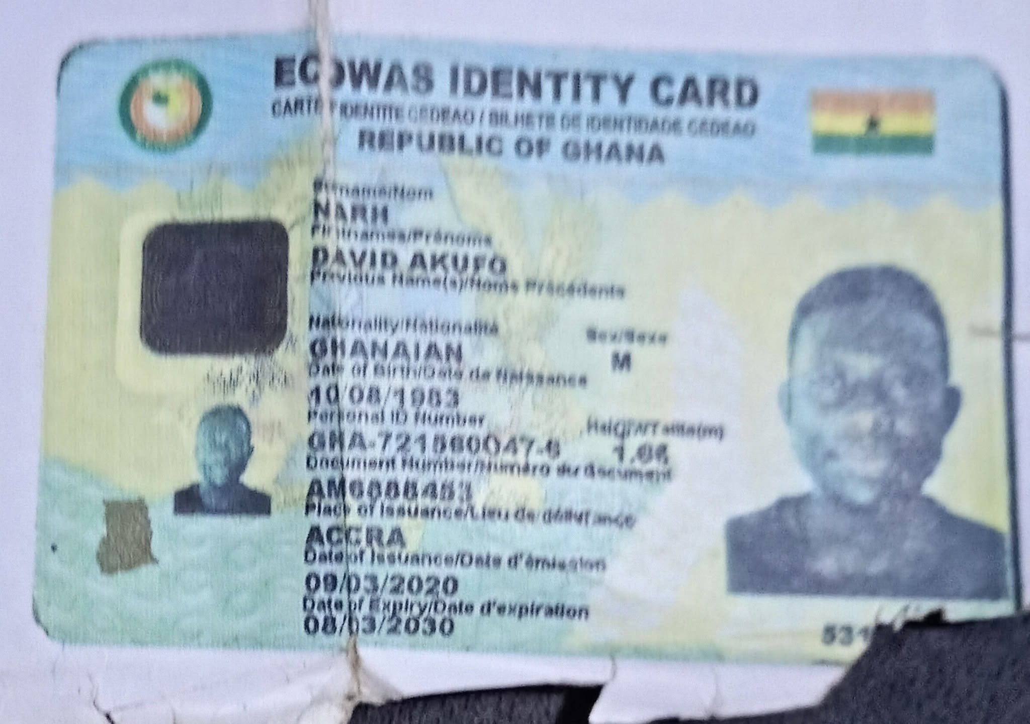 Lost Wallet in Accra