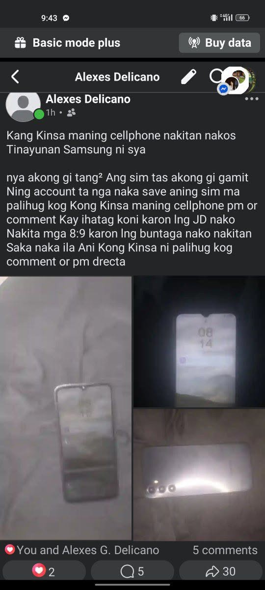 Found phone