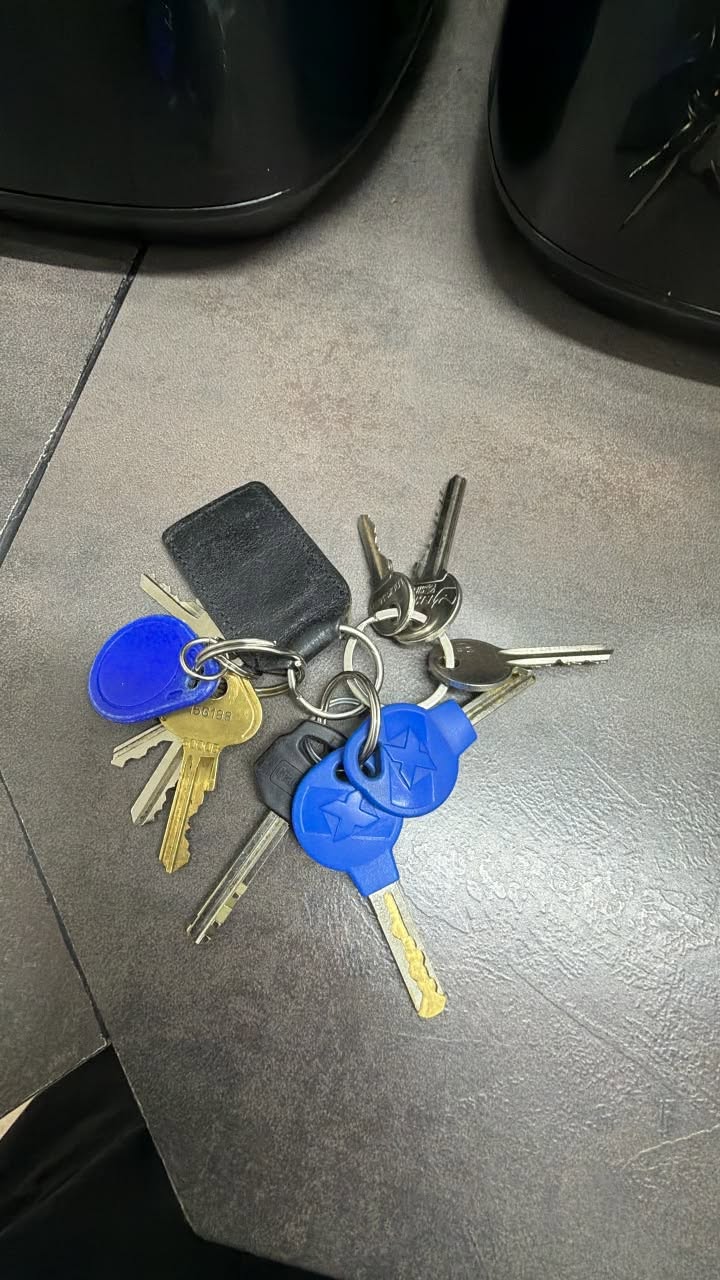 Found keys