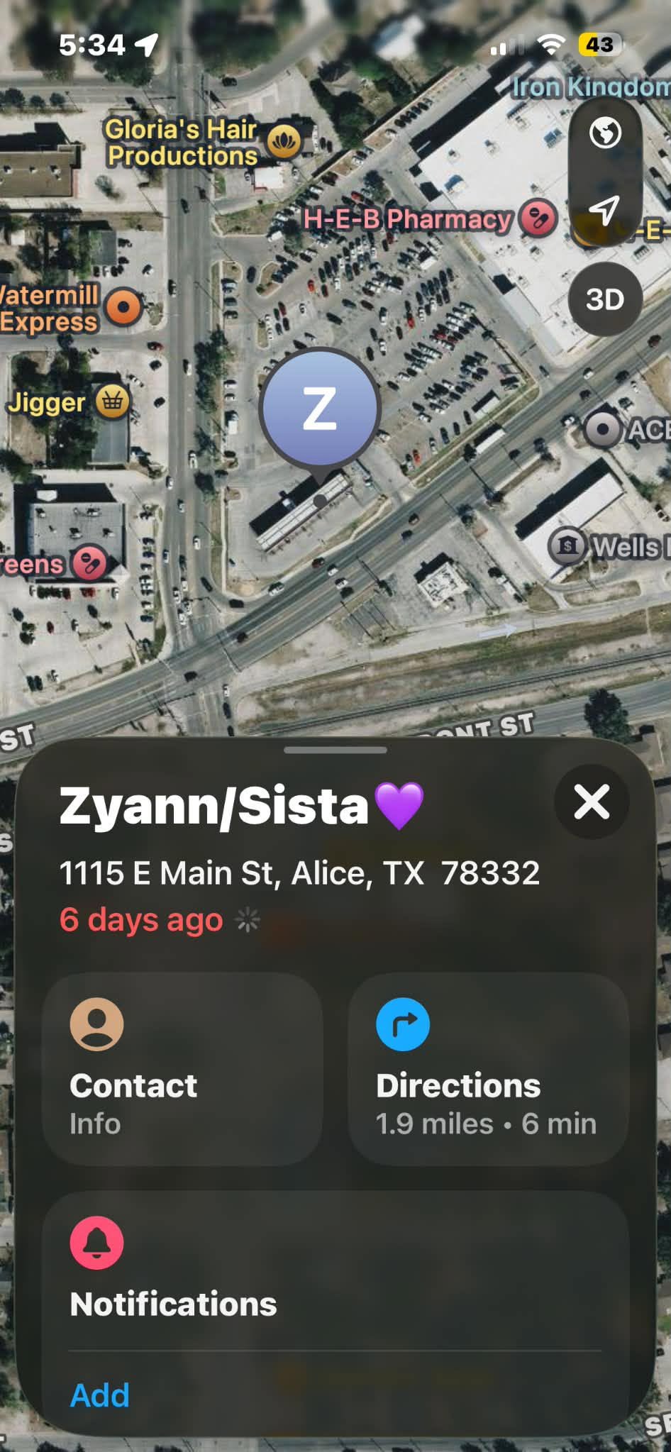 Lost Phone in Alice