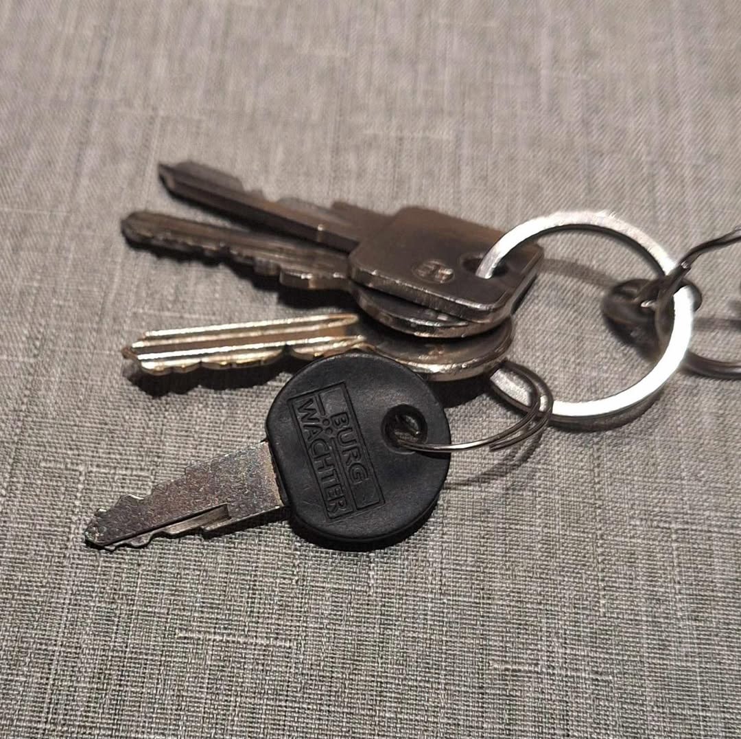 Found keys